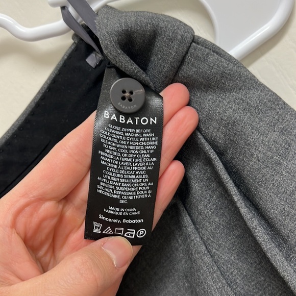 NWOT Aritzia Babaton Spotlight Cargo Pant Trouser | Size 2 Dark Grey - Picture 13 of 14